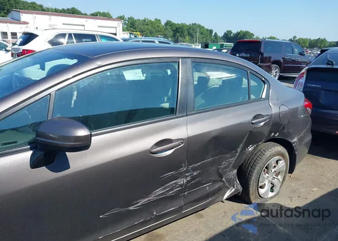 2015 Honda Civic Lx from USA, damaged, VIN 19XFB2F52FE035481